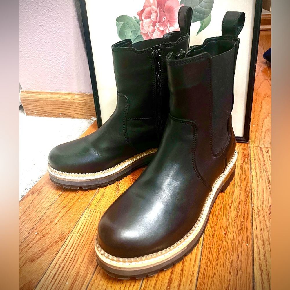 Bos & Co. Arbor Black waterproof Chelsea boot